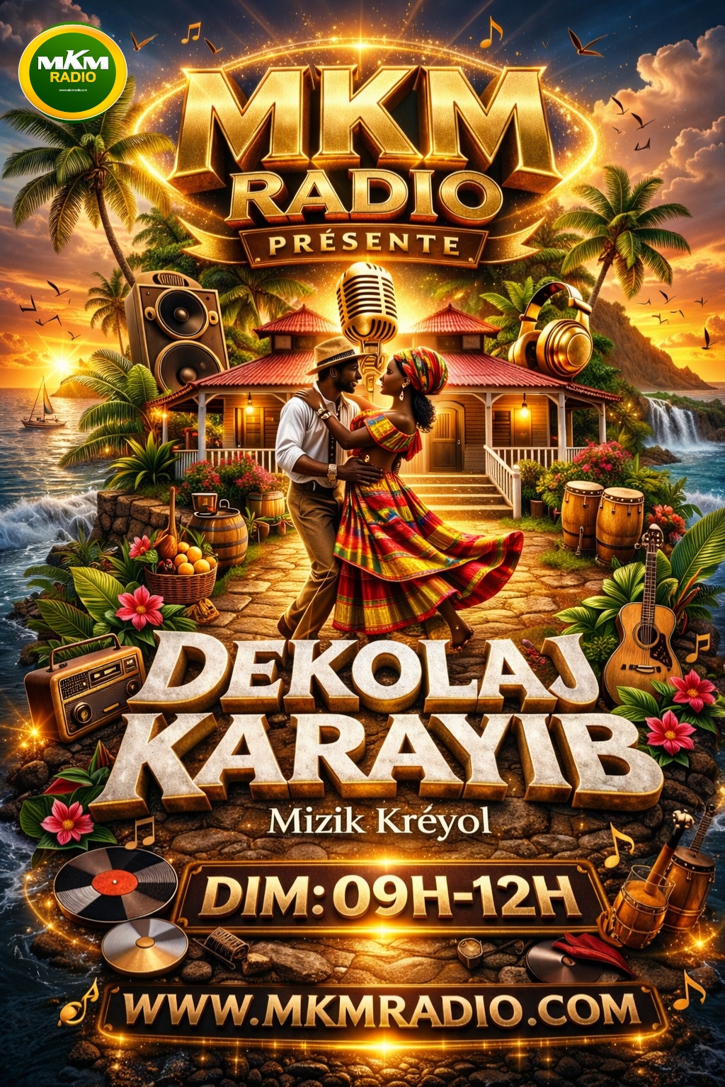 DEKOLAJ KARAYIB MIZIK KRÉYOL