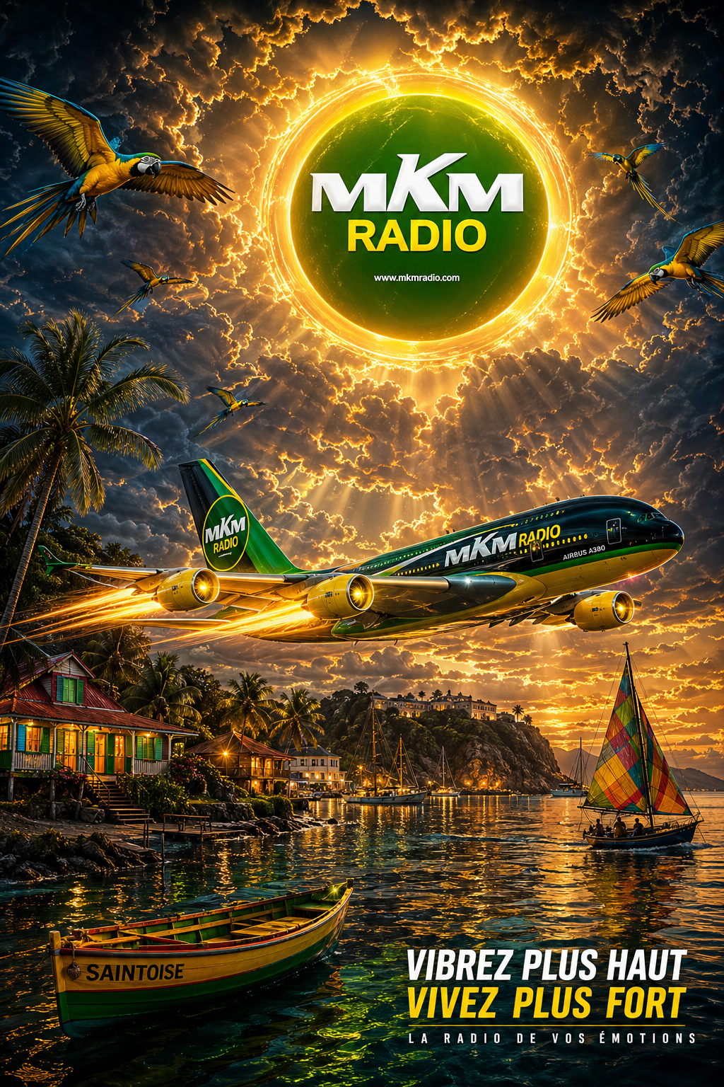 MKM Radio vous accompagne chaque jour avec le meilleur de la musique, des émissions exclusives et une programmation variée à écouter en direct 24h/24.